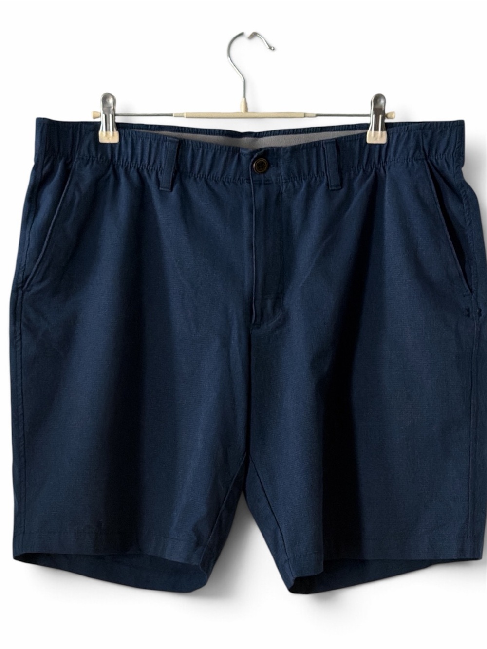 Under Armour Navy Flat-Front Men's Shorts